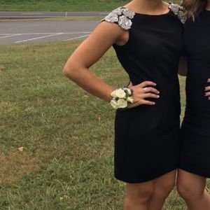 Sherri Hill Black Homecoming/Prom Dress